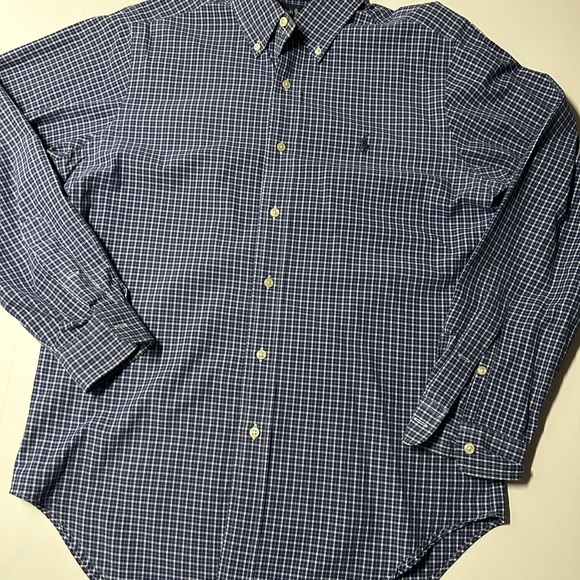 Ralph Lauren men’s small,‎ classic fit button-down long sleeve shirt - Picture 3 of 7